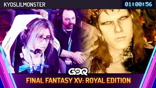 Final Fantasy XV: Royal Edition by kyoslilmonster in 1:00:56 - Awesome Games Done Quick 2024