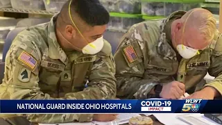 Expert: Members of Ohio National Guard now working inside hospitals, fighting COVID-19 surge