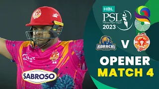 Opener | Karachi Kings vs Islamabad United | Match 4 | HBL PSL 8 | MI2T