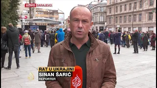 Poruke osude ruske agresije iz Sarajeva