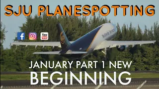 31 Airplanes Landing &Take-off January Part 1 SJU Aviation #planespotting2022 #aviation #atcradio