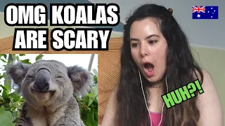 Venezuela Girl Reacts to 50 OUTRAGEOUS Wild Animal Moments From AUSTRALIA!