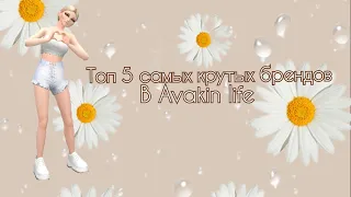 🌪️Топ 5 самах крутых брендов в Avakin 🌪️/Avakin life /Ava Nika Love /Авакин лайф