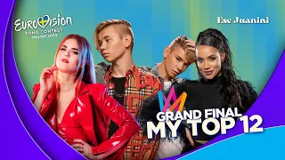 🇸🇪Melodifestivalen 2024 - GRAND FINAL : My Top 12 (Eurovision 2024)