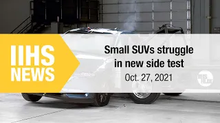 Small SUVs struggle in new side test - IIHS News