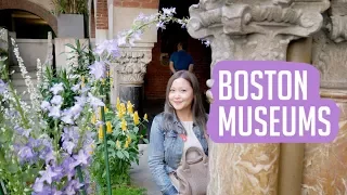 BOSTON VLOG: Isabella Stewart Garden Museum & Museum of Fine Arts