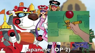 Yatterman Opening Multilanguage Comparison