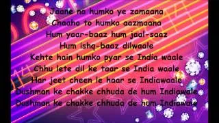 INDIAWAALE - Happy New Year Song Lyrics (HD)