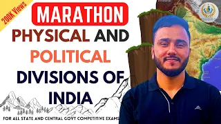 Physical and Political Divisions of India | Indian Geography | ONE SHOT | Physiography of India