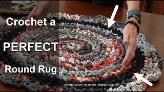 Create a PERFECT Round Rug! (Crocheted, Amish Knot or Toothbrush!)