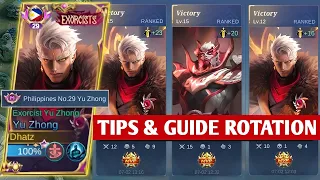 THIS TIPS AND GUIDE WILL MAKE YOU MVP EVERY GAME! | YU ZHONG TUTORIAL