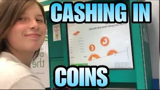 CASHING IN COINS!! How much cash did we get? I bought an abandoned storage unit