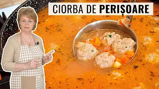 👉 This is how I make fluffy meatballs! The recipe for mixed meat soup, pickled with borscht!