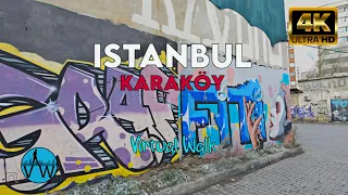 ⁴ᴷ⁵⁰  🇹🇷 Empty Karaköy Streets in Lockdown at Weekends (ISTANBUL  WALK)