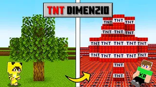 MINECRAFT, DE 100 DIMENZIÓ VAN!😱