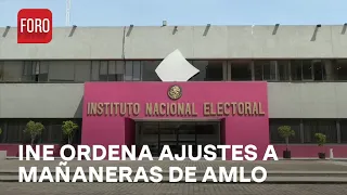 INE pide a AMLO no hablar de temas electorales en mañaneras - Hora 21