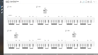 Soundgarden - Jesus Christ Pose (LEAD GUITAR TAB PLAY ALONG)