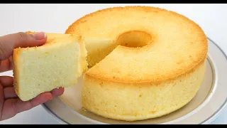 Orange Chiffon Cake So Fluffy And Pillowy Soft!