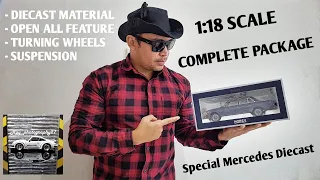 NOREV MERCEDES BENZ 200 1:18 SCALE FULL REVIEW