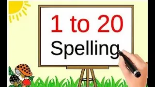 Number spelling 41-50  | Counting with Spelling | forty one to fifty | Counting 41 to 50