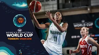 Nigeria v Turkey - Full Game - FIBA Women's Basketball World Cup 2018