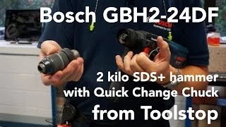 Bosch GBH2-24DF 2kg 3-Function SDS+ Hammer with Quick Change Chuck