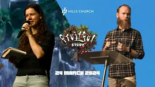 Hills Church - 24th March 2024 | Palm Sunday | Baptism Service | Ps Adam Cousins