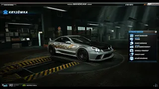 NFS World Naklejki do  Mercedes Benz CLK 500 Kaze NFSMW