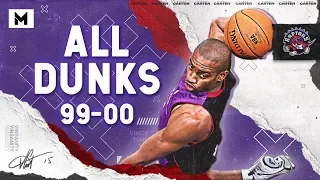 Vince Carter ALL DUNKS From 1999-00 NBA Season!