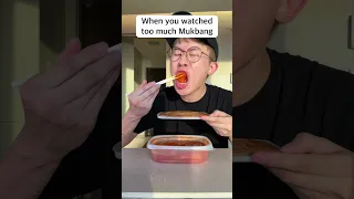 When you watched too much mukbang 🤣