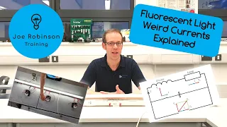 AC Theory: Strange Currents in a Fluorescent Lamp Explained