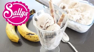 Bananeneis selber machen / mit und ohne Eismaschine / sehr cremig / auch vegan möglich / Sallys Welt