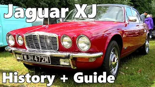 Jaguar XJ6 & XJ12 Series 1, 2 & 3 - a four minute guide & history to these classic Jaguars