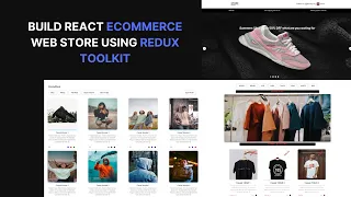 Build React Ecommerce Web Store using Redux toolkit