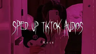 1 hour sped up tiktok audios ️2023 ♡i can't timestamps😓😓