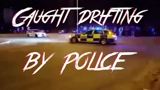 E36 drifting in front of police at Ferry lane/Chequers - Dagenham - Police chase