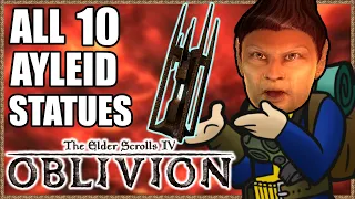 ALL 10 AYLEID Statues | "The Collector" Walkthrough/Guide - TESIV: Oblivion