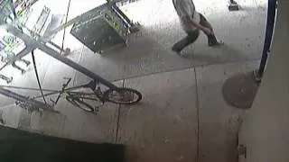 caught on tape stealing bike.  Lets find him