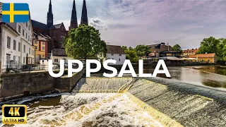 Uppsala Sweden 🇸🇪 - September 2022 - 4K HDR Walking Tour
