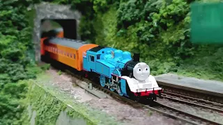 Oigawa Railway Thomas running video! Running in a magnificent diorama!Thomas and friends