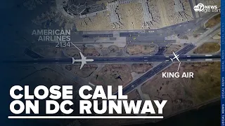 Close call at Reagan National Airport: FAA investigates after planes nearly collide