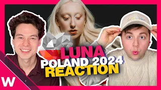 🇵🇱 Luna - "The Tower" REACTION | Poland Eurovision 2024