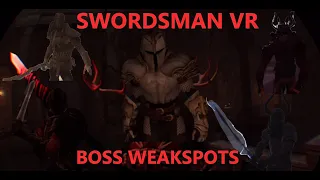 Swordsman VR - All Bosses Weakspots - Armor Physics Update