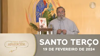 Terço de Aparecida com Pe. Antonio Maria - 19 de fevereiro de 2024 [Mistérios Gozosos]