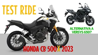 HONDA CB 500X 2023 TEST RIDE e primeiras impressões | É alternativa a VERSYS 650?