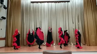 Танцевально спортивный клуб ШАРМ, исполнители 2 4 класс, 117 школа танец Испанский