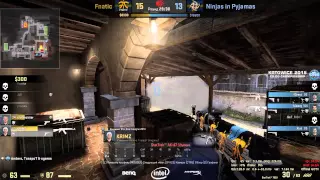 The last round of ESL One Katowice 2015 - Grand Final Fnatic - winners