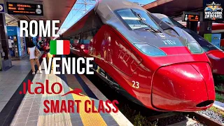 4K | TRIP REPORT | ETR 675 ITALO | Roma Termini - Venezia Mestre | SMART Class Review