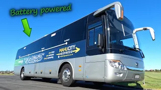 Yutong TCE12: driving a 100% electric luxury coach in New Zealand