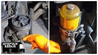 Stepvan Fuel Filter Replacement (Freightliner)